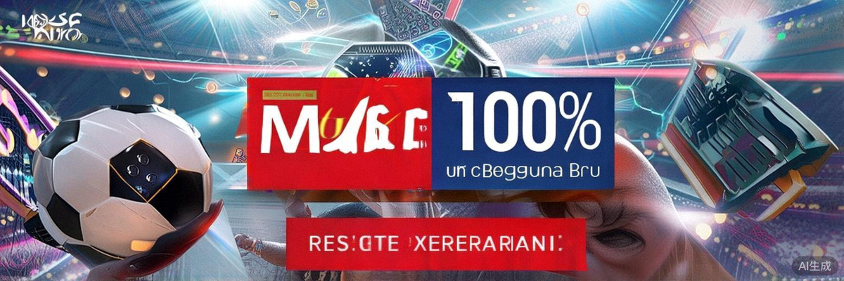 Banner promosi sportsbook M88 Asia dengan bonus 100% untuk pengguna baru yang mendaftar via link alternatif